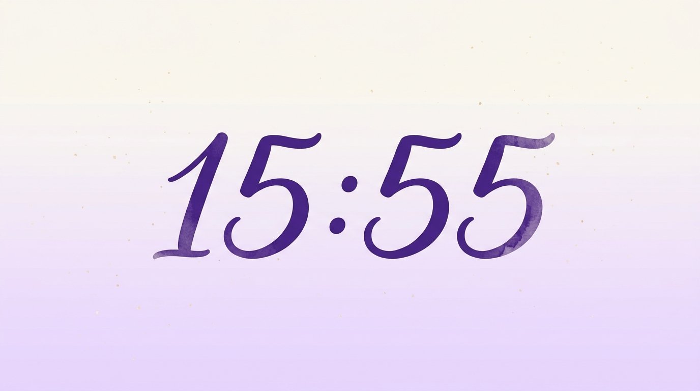 Spiegelstunde 15:55