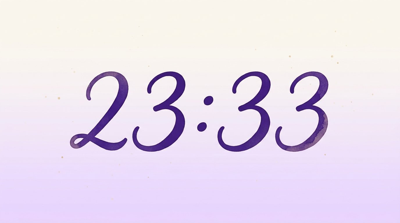 Spiegelstunde 23:33